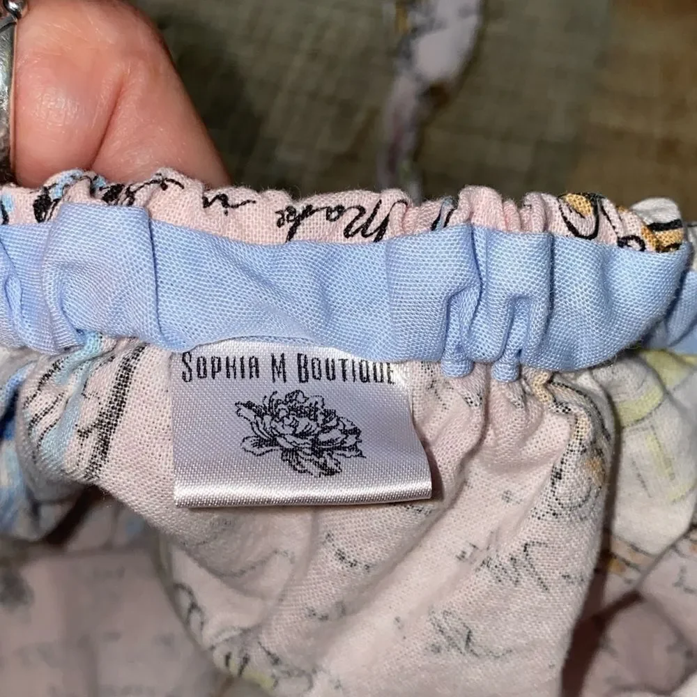 Sophia m boutique handmade one piece outfit disney princess